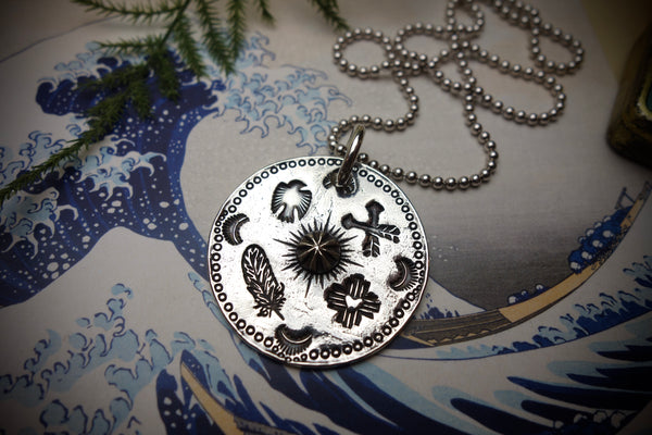 Silver Pendant „SOUTHWEST HERITAGE“