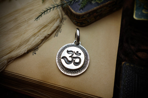 Silver Pendant „OM“