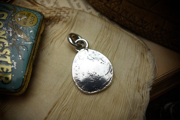 Silver Pendant „GOLDEN THUNDERBIRD“