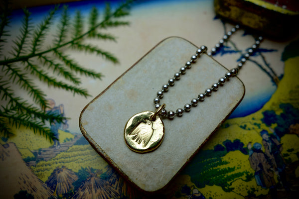 Gold Pendant „GOLDEN THUNDERBIRD“