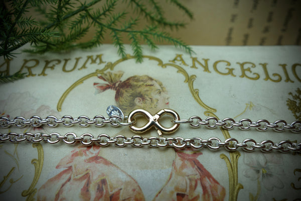 Silver Chain „ANCHOR“, Length 60,5cm