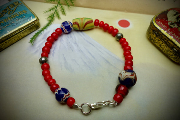Bracelet „TRADE BEADS“, Length 20,5cm
