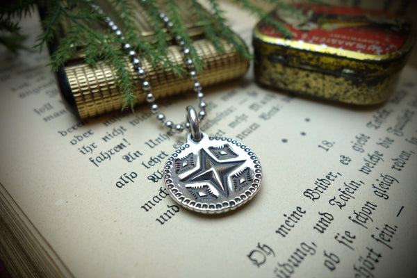 Silver Pendant „MORNING STAR“