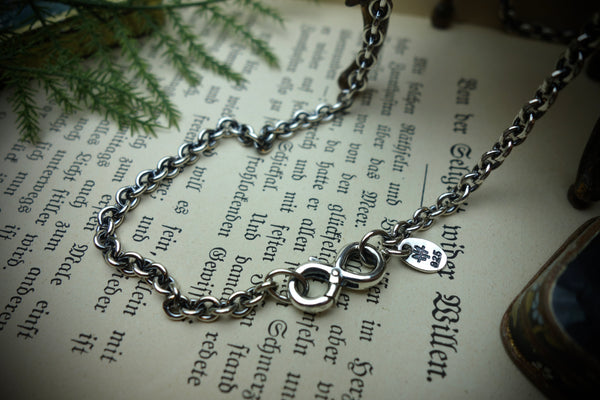 Silver Chain „ANCHOR“, Length 59,5cm