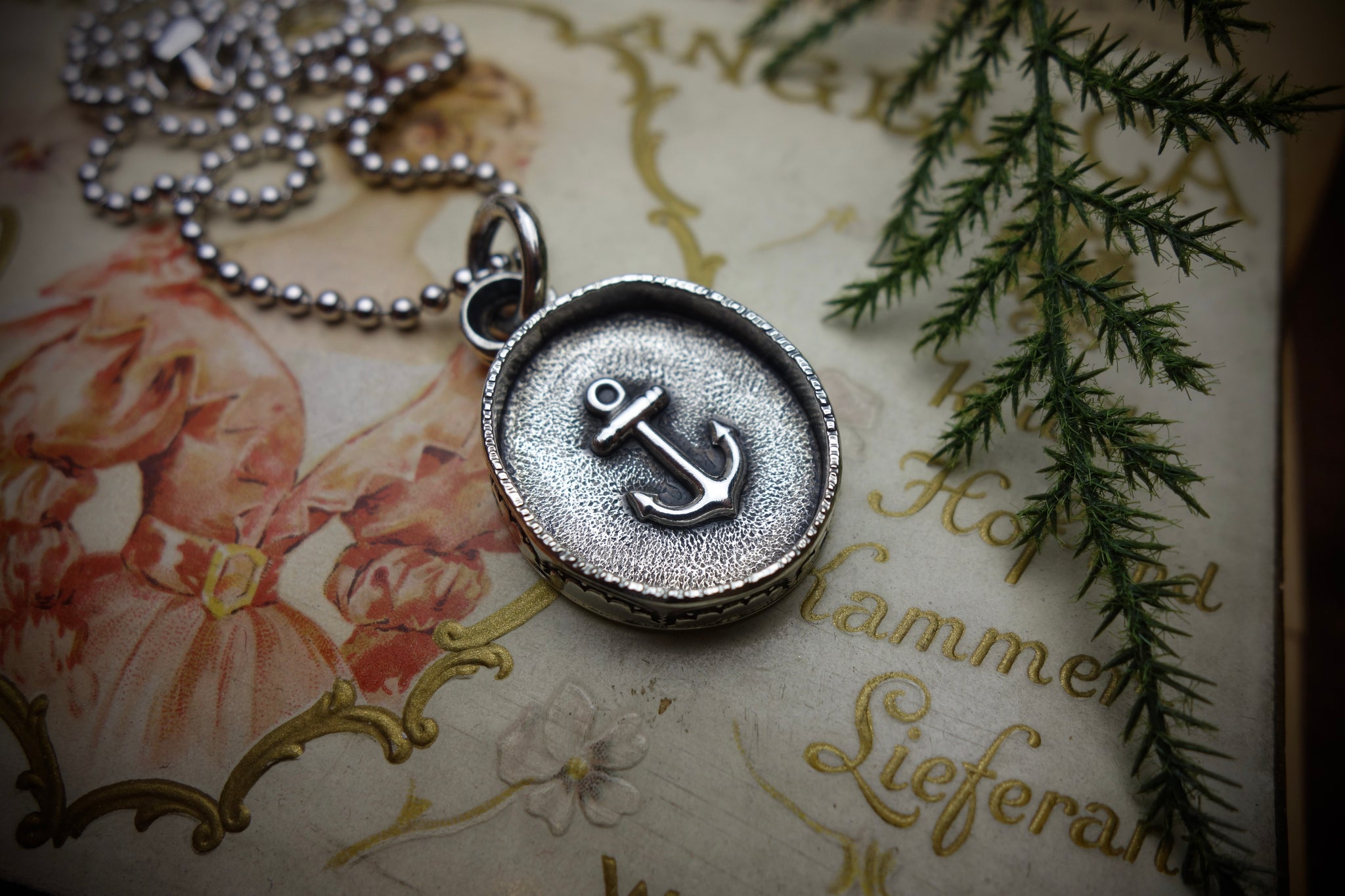 Silver Pendant „ANCHOR“