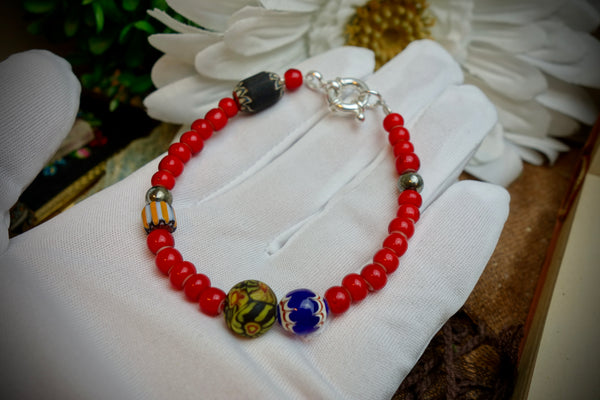 Bracelet „TRADE BEADS“, Length 20cm