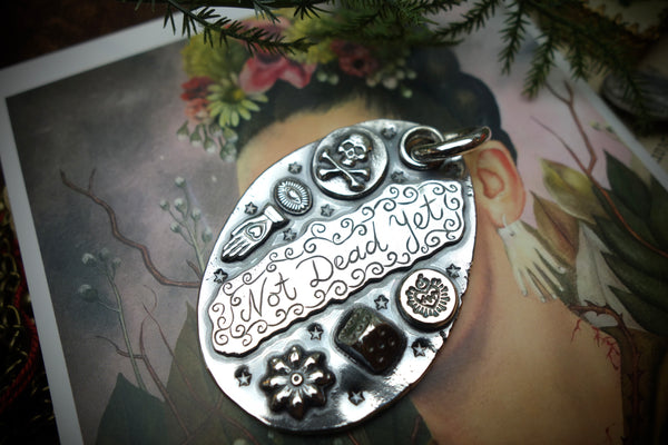 Silver Pendant „WARDEN OF THE UNSEEN“