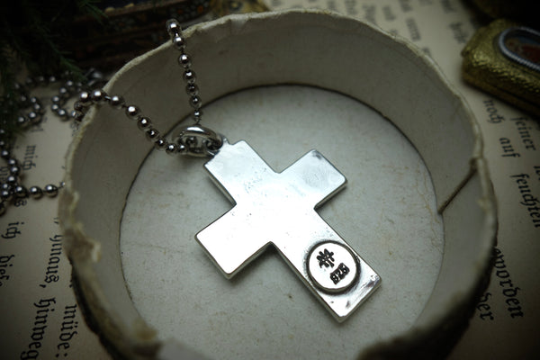 Silver Pendant „SACRED HEART CROSS“