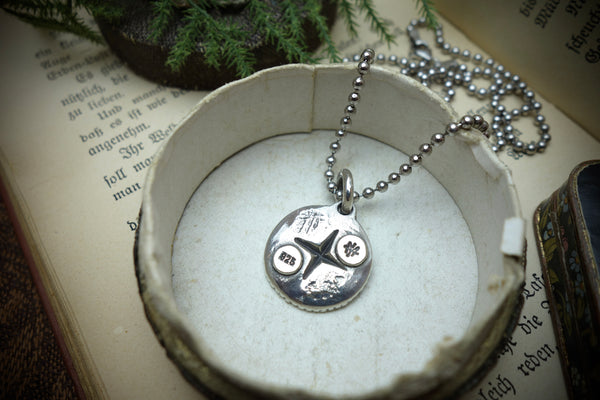 Silver Pendant „MORNING STAR“