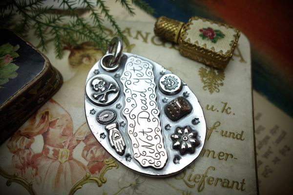 Silver Pendant „WARDEN OF THE UNSEEN“
