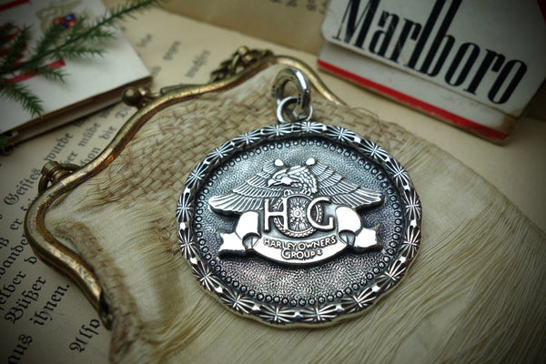 Silver Pendant „H.O.G.“