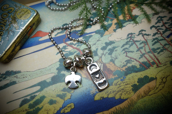 Charm Set „THUNDERBIRD & HEART“
