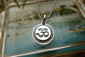 Silver Pendant „OM“