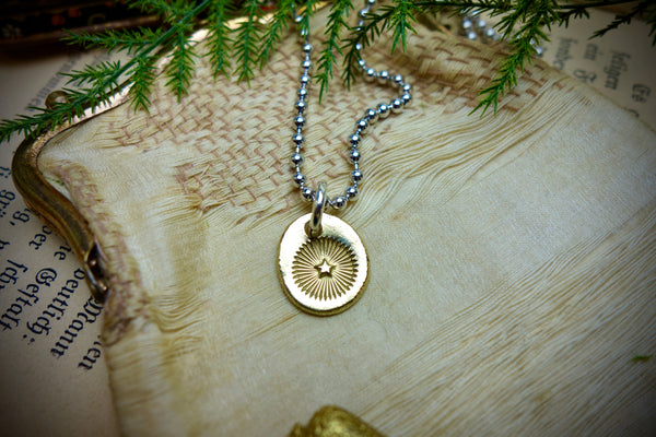 Gold Pendant „LITTLE STAR“