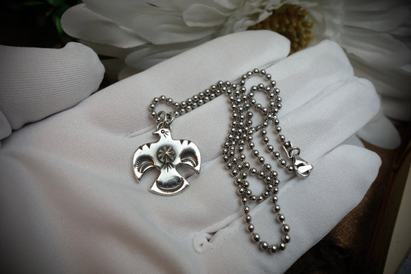 Silver Pendant „J.M. THUNDERBIRD“