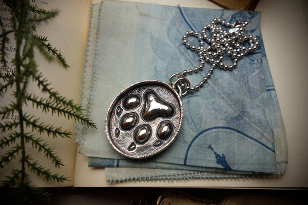 Silver Pendant „WOLF‘S PAW“