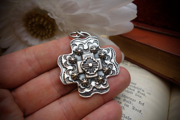 Silver Pendant „SOUTHWEST CROSS“