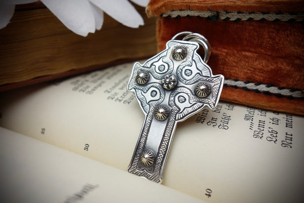 Silver Pendant „CELTIC CROSS“