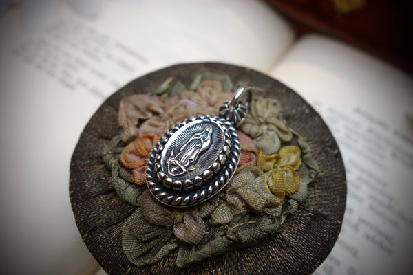 Silver Pendant „OUR LADY OF GUADALUPE“