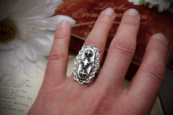 Silver Ring „SOUTHWEST DIAMOND“