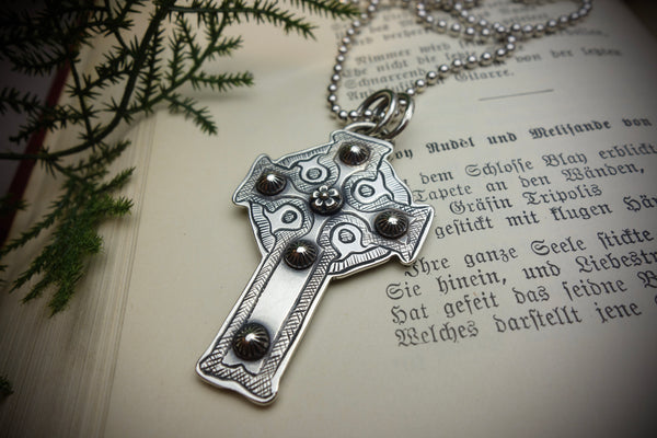 Silver Pendant „CELTIC CROSS“