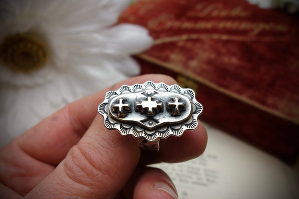 Silver Ring „SOUTHWEST DIAMOND“