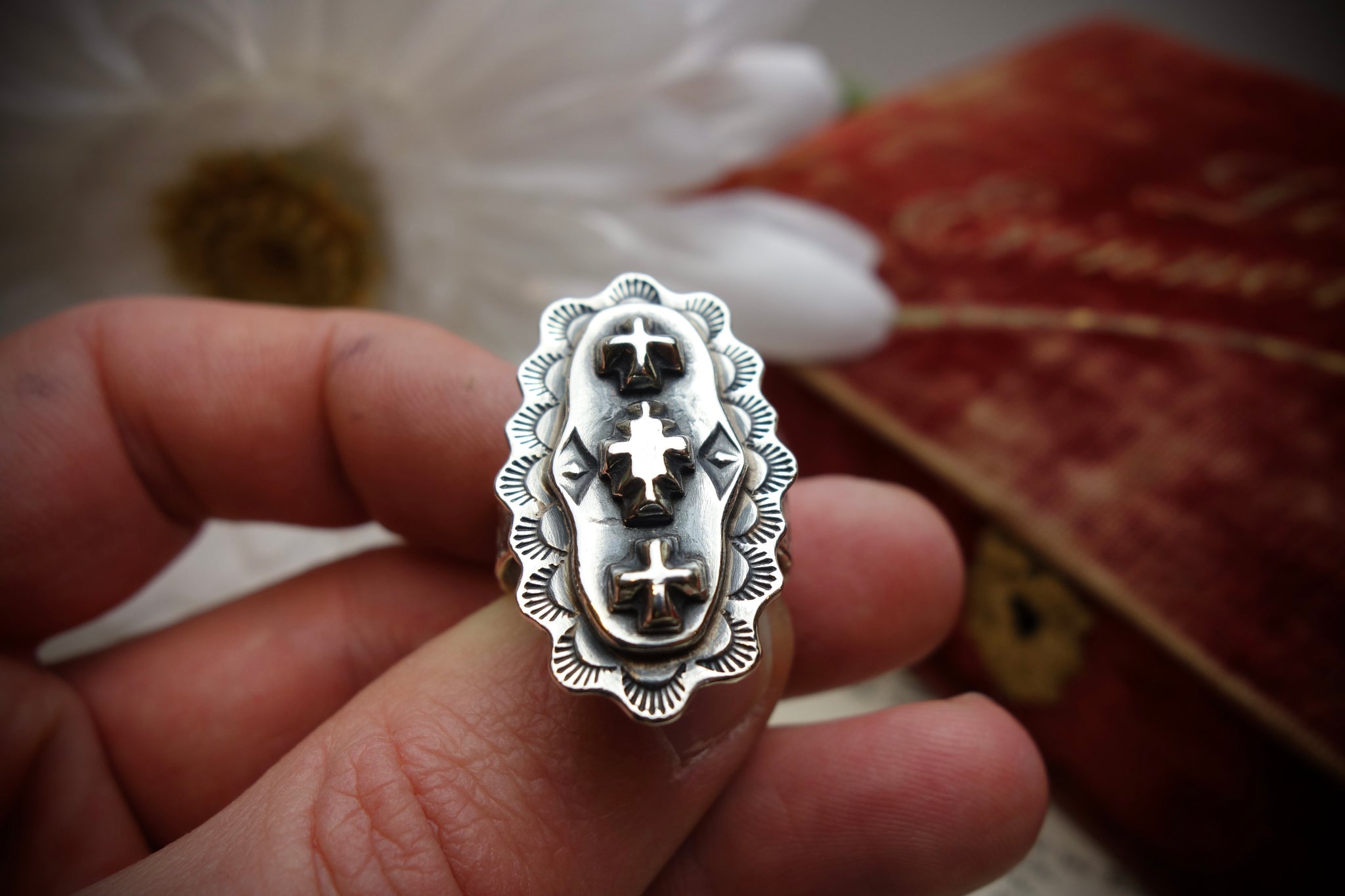 Silver Ring „SOUTHWEST DIAMOND“